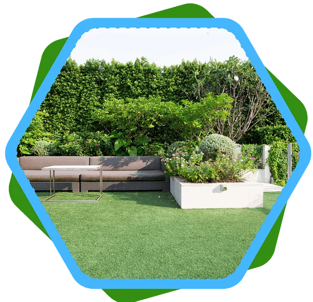 jardin entretenu